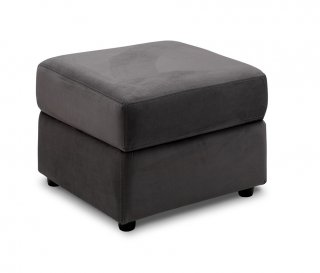 Pouf COFFRE DREAMER cuir vachette régent taupe